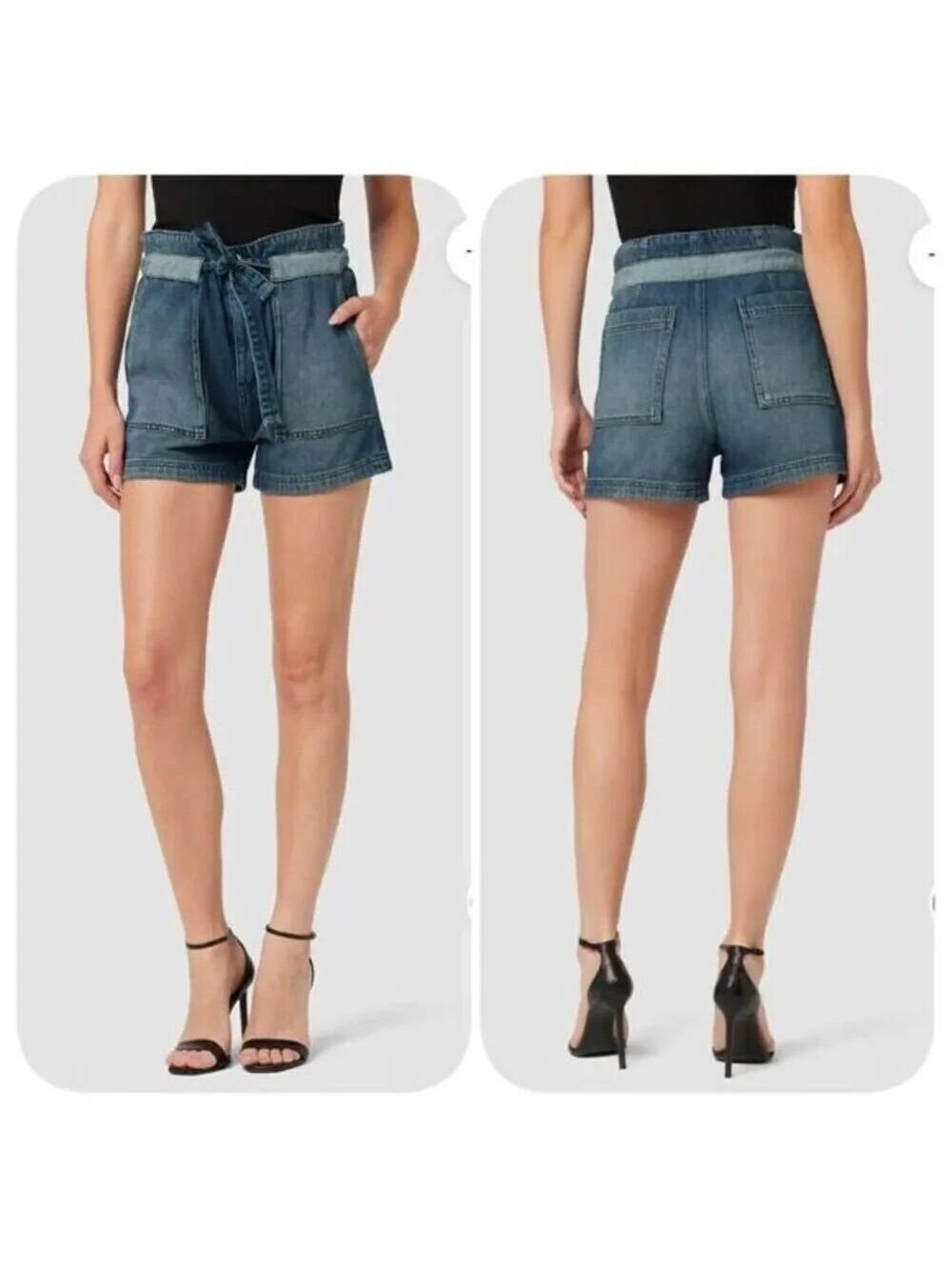 Hudson Belted Cinched Waist Short Sz 30
